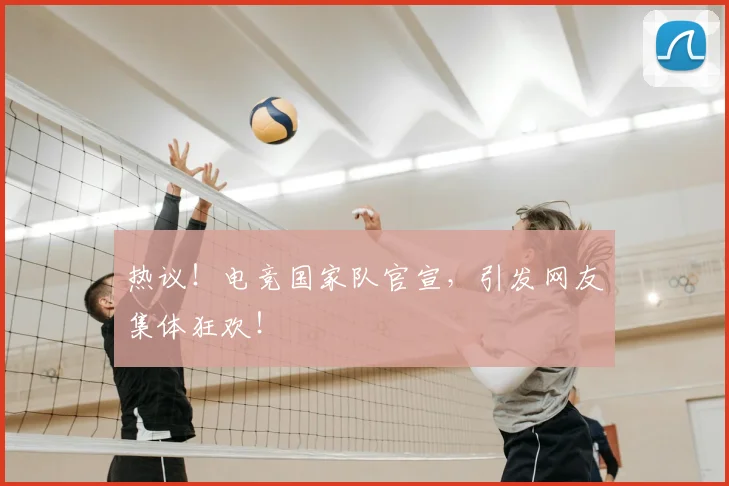 热议!电竞国家队官宣,引发网友集体狂欢!