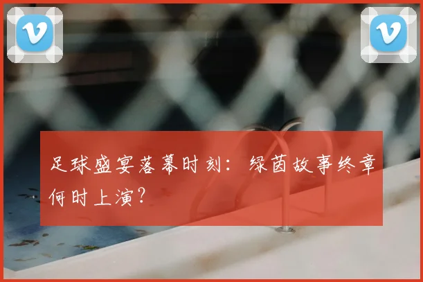 足球盛宴落幕时刻：绿茵故事终章何时上演？